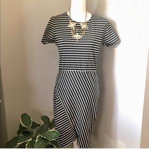 Zara Midi Striped Dress